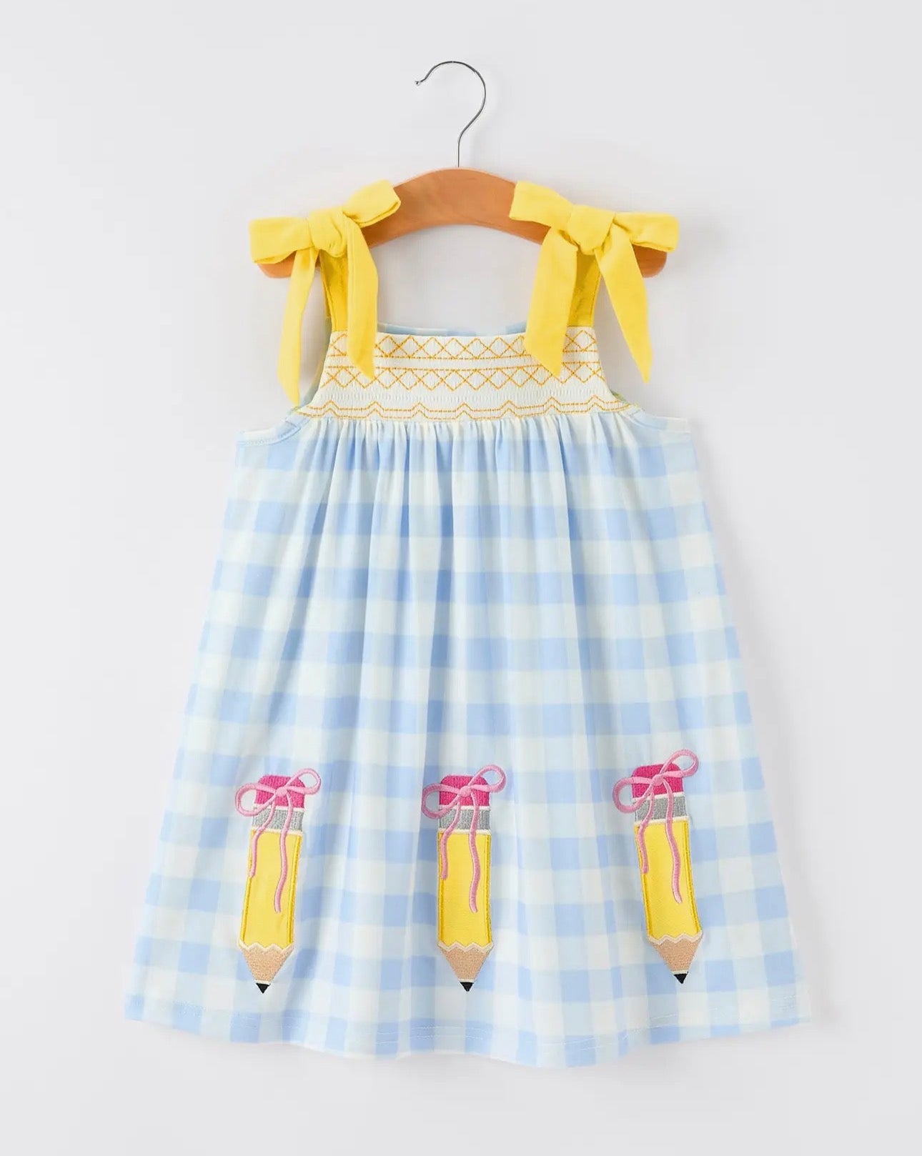 Pencil Smocked Dress