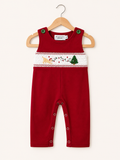 Boys Christmas Smocked Long All