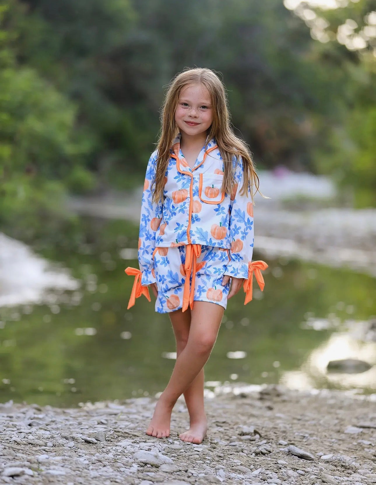 Girls Fall Pj Set