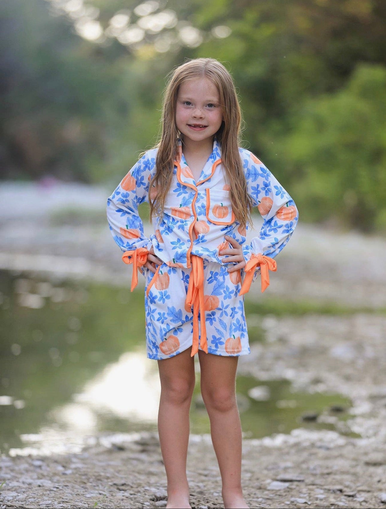 Girls Fall Pj Set