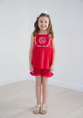 Red Embroidery Blank