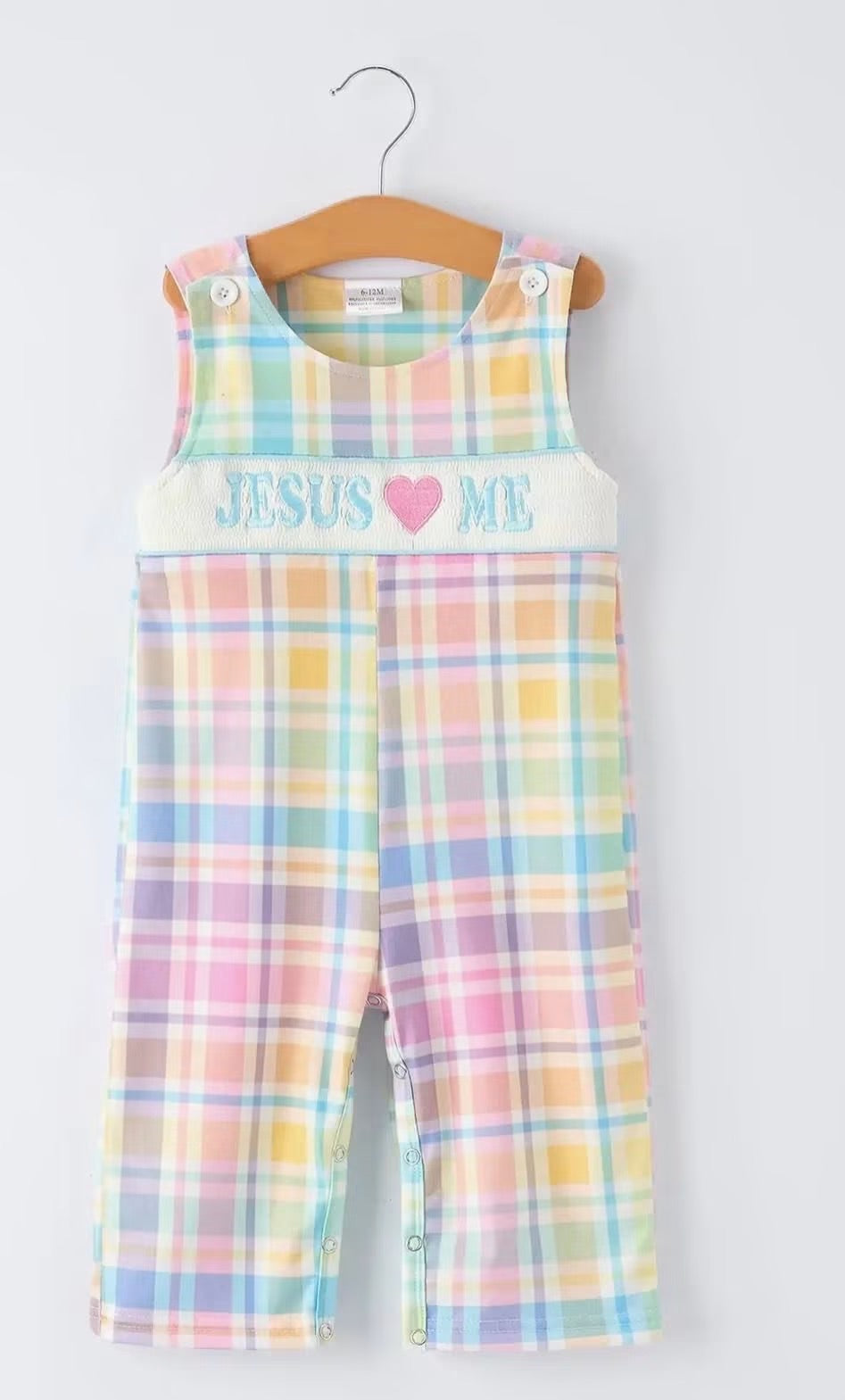 Boys Smocked “Jesus Loves Me”