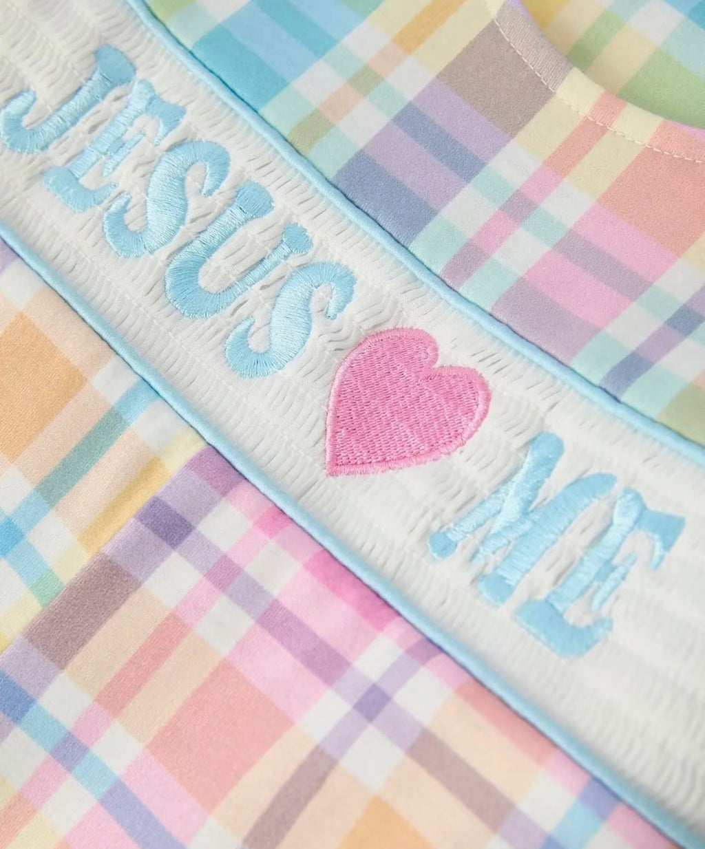 Boys Smocked “Jesus Loves Me”
