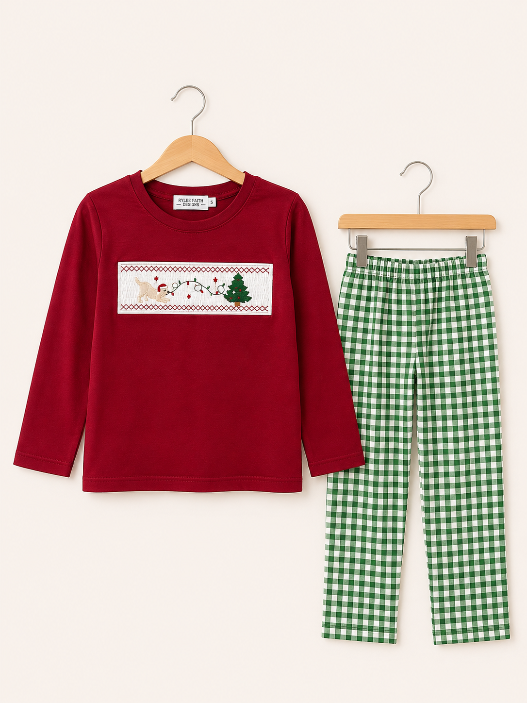 Boys Christmas Smocked