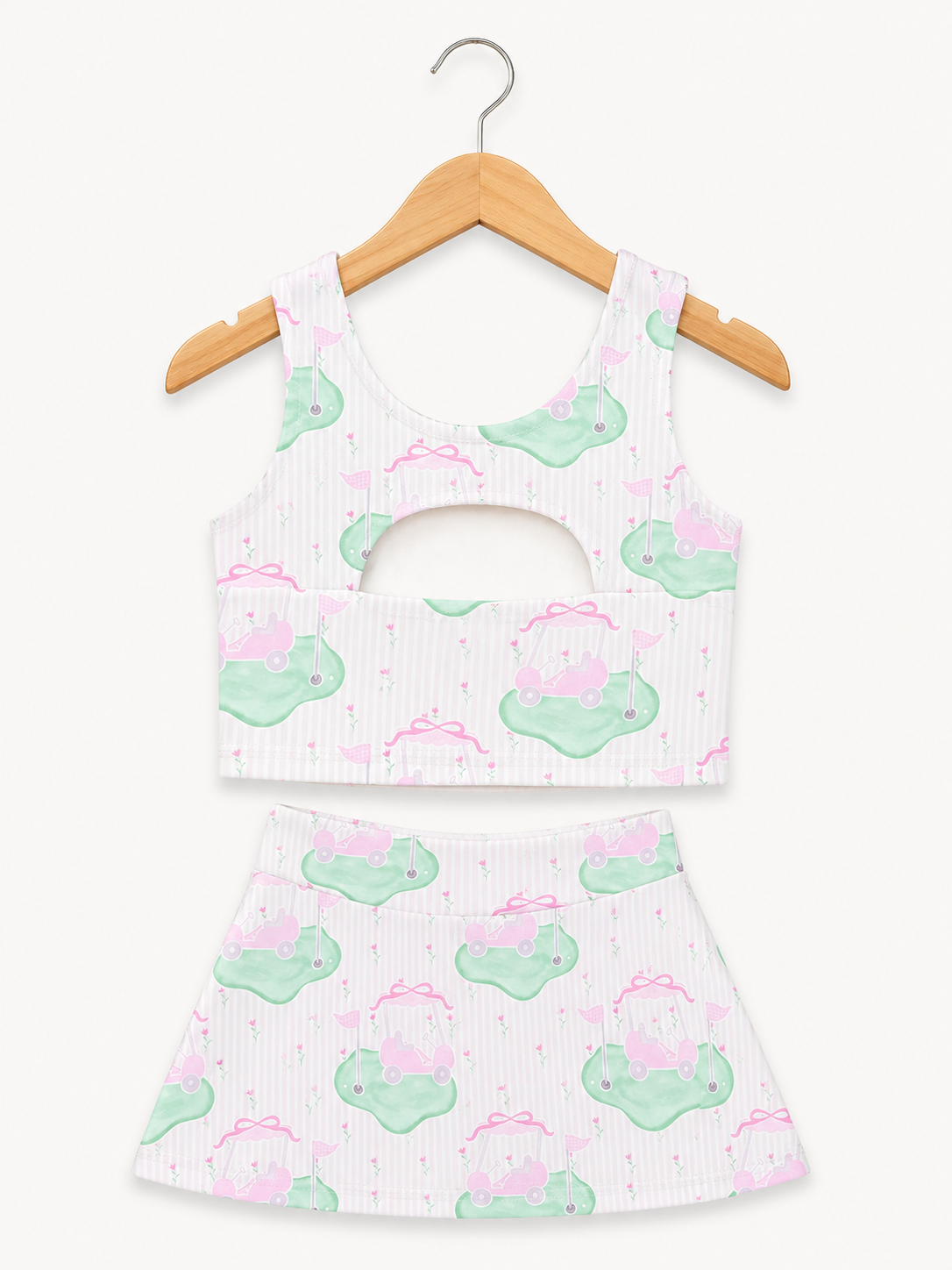 Golf Cart 2pc Tennis Dress