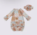 Highland Patch Baby Gown