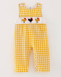 Boys Chicken Smocked and Embroidered