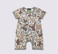 Antler Camo Boy Romper