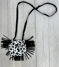 Girls Cow Fringe Purse