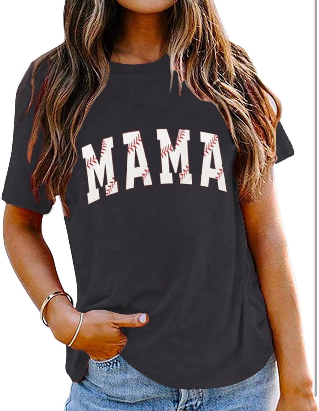 Mama Baseball Tee