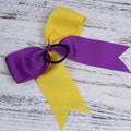 Purple & Gold Hairbow